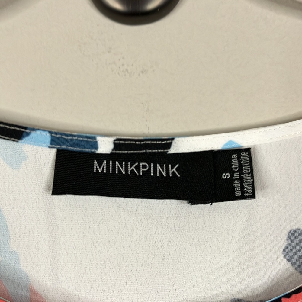 Minkpink Coral Sea printed shift dress - Picture 3 of 7